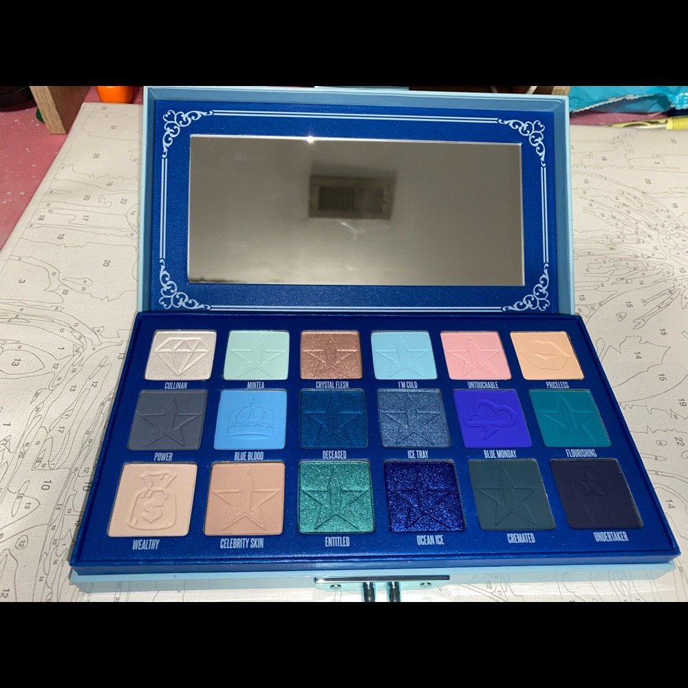 Jeffree star blue blood and mini jawbreaker pallet